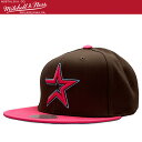 【限定セール】Mitchell & Ness ミッチェル&ネス MLB The Damn キャップ Houston Astros ヒューストン アストロズ Br...