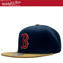 【限定セール】Mitchell & Ness ミッチェル&ネス MLB Work It キャップ Boston Red Sox ボストン レッドソックス Nav...