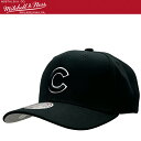 【限定セール】Mitchell & Ness ミッチェル&ネス MLB Panda Pro キャップ Chicago Cubs シカゴ カブス Black/Bl...
