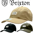 【限定セール】Brixton ブリクストン Woodburn NP LP Adjustable Cap キャップ ローキャップ 帽子 正規品 ユニセックス 男女...