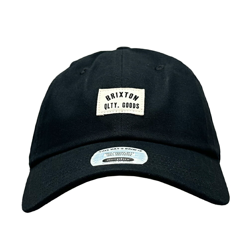 【限定セール】Brixton ブリクストン Woodburn LP Adjustable Cap Black キャップ ローキャップ 帽子 正規品 ユニセックス 男女兼用 ストリート アメカジ アウトドア