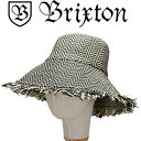 Brixton ブリクストン Alice Packable Bucket Black アリス ハット ブラック 帽子 正規品 ユニセックス 男女兼用 ストリート...