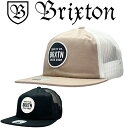 【限定セール】Brixton ブリクストン Gateway NP Trucker Snapback Cap ゲートウェイ トラッカー メッシュ スナップバック ...