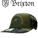 【限定セール】Brixton ブリクストン Game NP High Profile Trucker Mesh Cap トラッカー メッシュ ハイプロファイル メッシュ キャップ 帽子 正規品 ユニセックス 男女兼用 ストリート アメカジ アウトドア