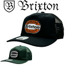 【限定セール】Brixton ブリクストン Keaton Medium Profile Mesh Trucker Cap ミディアムプロファイル スナップバック メッシュ キャップ 帽子 正規品 ユニセックス 男女兼用 ストリート アウトドア