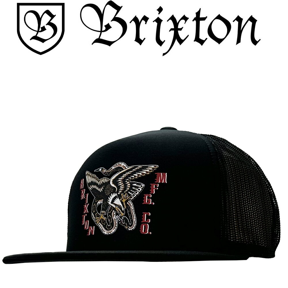 Brixton ブリクストン Battle High Profile Trucker Mesh Cap ハイプロファイル トラッカー メッシュ キャップ 帽子 正規品 ストリート アメカジ アウトドア