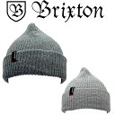 ブリクストン ニット帽 メンズ 【限定セール★3900円→3299円】Brixton ブリクストン Heist Beanie ビーニー 帽子 正規品 ユニセックス 男女兼用 ストリート アメカジ アウトドア