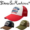 Deus Ex Machina デウスエクスマキナ Reggie Trucker Cap キャップ ヴェニスレジーキャップ 帽子 正規品 ユニセックス 男女兼用 ストリート