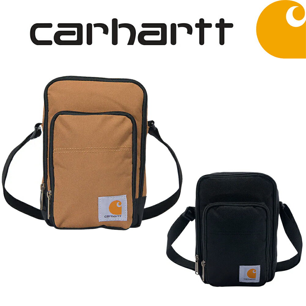 楽天ChapmanCarhartt カーハート Crossbody Zip Bag クロスボディ ジップバッグ ショルダーバッグ ポーチ 小物入れ リュックサック ユニセックス メンズ レディース 男女兼用 お出かけ 通勤 通学 旅行 軽量 ストリート アメカジ USA企画 約W15×H23×D6cm