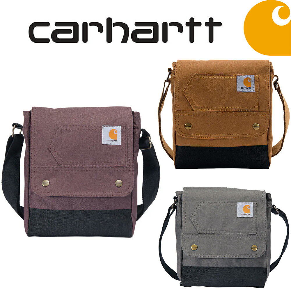 楽天ChapmanCarhartt カーハート Crossbody Snap Bag クロスボディ スナップバッグ ショルダーバッグ ポーチ 小物入れ リュックサック ユニセックス メンズ レディース 男女兼用 お出かけ 通勤 通学 旅行 軽量 ストリート アメカジ USA企画 約W24×H29×D6cm