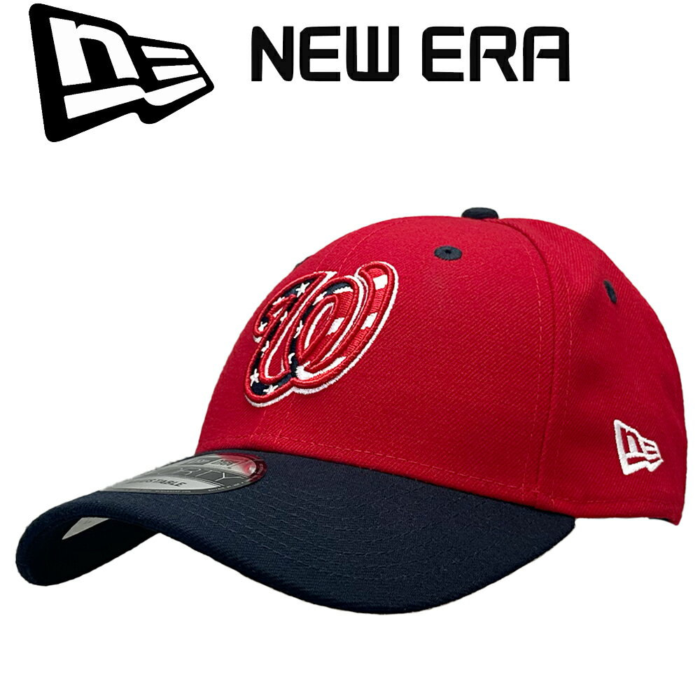 【限定セール】New Era ニューエラ 9Forty Cap 940 ローキャップ MLB Washington Nationals ワシントン ナショナルズ Red レッド 野球 帽子 正規品 ユニセックス 男女兼用 ストリート