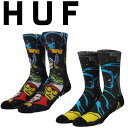 Huf Avengers ハフ アベンジャーズ Crew Sock クルー ソックス 帽子 正規品 ユニセックス 男女兼用 ストリート スケボー スケーター