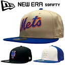 【限定セール】New Era ニューエラ 59Fifty Cap ニューヨーク メッツ New York Mets 5950 ベースボール キャップ MLB メ...