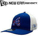 【限定セール】New Era ニューエラ 9Seventy Snapback Mesh Cap アトランタ・ブレーブス Atlanta Braves 970 ベ...