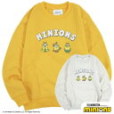 キッズ ミニオン 裏起毛 トレーナー ミニオンズ 原始人風 子供服 子供 KIDS