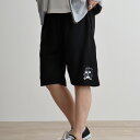 バッドばつ丸 ハーフパンツ ドライ 速乾 パンツ メンズ レディース サンリオ キャラクターズ