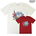 スヌーピー Tシャツ 半袖 トップス オラフ プリント 和柄 温泉 日本 SNOOPY PEANUTS