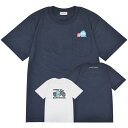 ハンギョドン 半袖 Tシャツ ワンポイント バイク 春夏 サンリオ キャラクターズ
