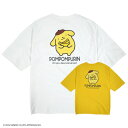 ポムポムプリン ビック Tシャツ 半袖 バック プリント フ