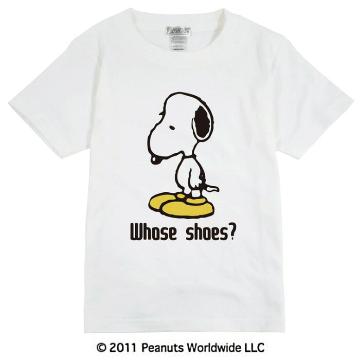 スヌーピー SNOOPY PEANUTS 限定 ミッキーマウス シューズ Tシャツ キャラクター 多色展開 子供 KIDS 110 130 150 綿 プリント