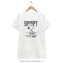 スヌーピー アイスホッケー 半袖Tシャツ メンズ レディース