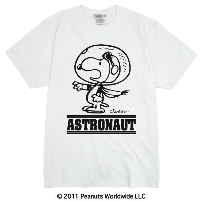 レトロ ヴィンテージ アート スヌーピー スヌーピー SNOOPY PEANUTS アストロノーツ ASTRONAUT 宇宙　半袖 Tシャツ レディース メンズ 男女兼用 S M L LL 綿 ギフト プリント 親子