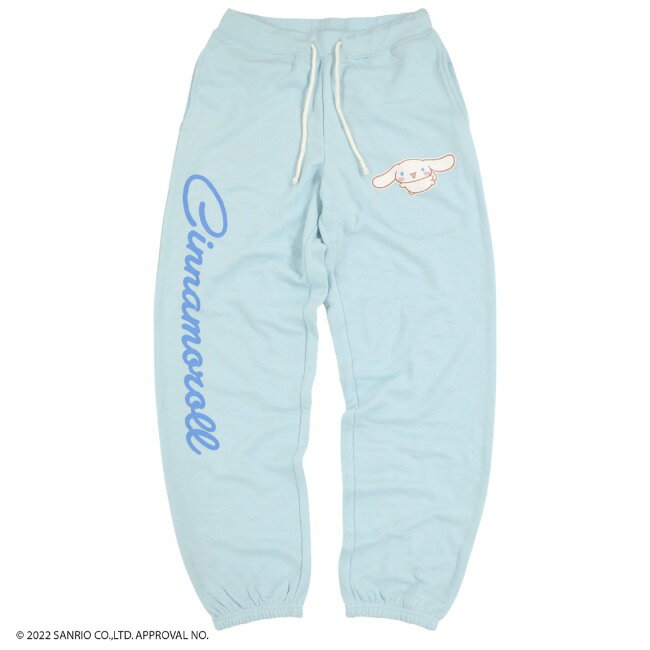 シナモロール パンツ スウェット プリント 裏毛 部屋着 パジャマ スポーツ M L LL サンリオ キャラクタ..