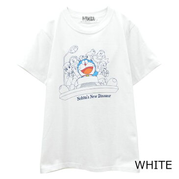 ドラえもん グッズ のび太の 新恐竜 映画 公開記念 キッズ Tシャツ ホワイト ブルーグレー 子供サイズ 110 120 130