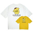 ポムポムプリン ビック Tシャツ 半袖 バック プリント フ