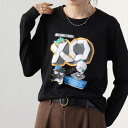 バッドばつ丸 長袖 Tシャツ カジュアル サンリオキャラクターズ