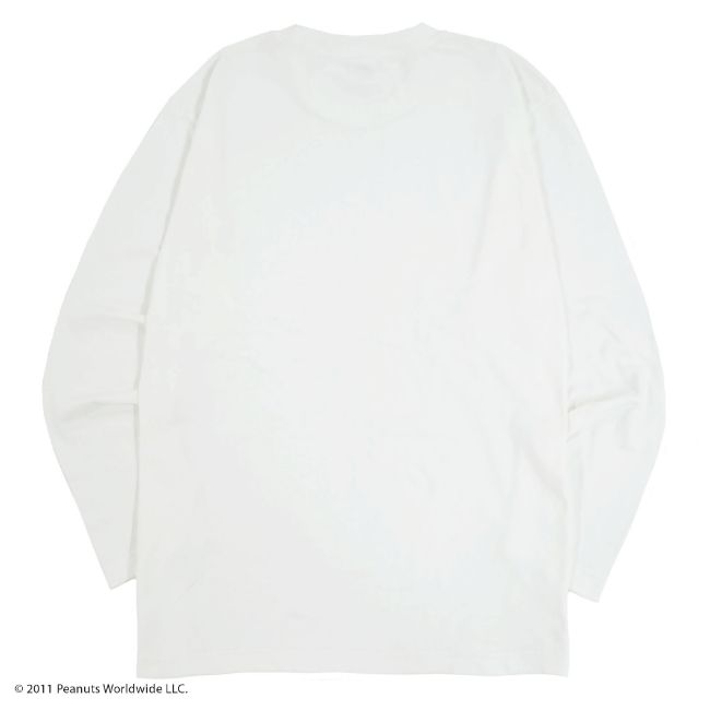 スヌーピー 野球 グローブ 長袖 Tシャツ メンズ