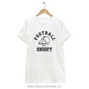 スヌーピー アメフト ラグビー スポーツ 応援 半袖 Tシャツ メンズ レディース 男女兼用 親子 お揃い