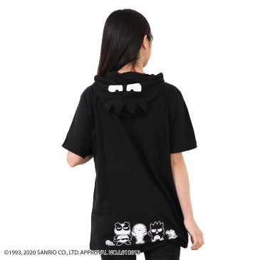 サンリオ バッドばつ丸 BADBADTZ-MARU 半袖 Tシャツ レディース M L LLサイズ パーカー レディース メンズ 兼用 キャラクター 着ぐるみ グッドはな丸 伊集院パンダバ はなたれカメ ポチ