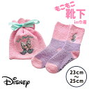 Disney ディズニー ヤングオイスターズ もこもこ靴下in巾着 ロゴ DS5334 アリス キャラクター 冬 防寒 冷え 暖かい ルームソックス レディース...