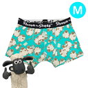【パンツ3枚購入でメール便送料無料】ひつじのショーン ボクサーブリーフ クッキー M TH1199 羊 Shaun the Sheep 下着 キャラクター ギフト ユニセックス メンズ レディース ローライズ 綿混 綿 前閉じ 見せパン ゴムロゴ入り