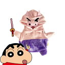 クレヨンしんちゃん ぶりぶりざえもんコスプレ 立ちぐるみ ペット用 服(S)サイズ/犬用/洋服/なりきり/カットソー/コスチューム/防寒/キャラクター