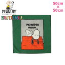 PEANUTS ピーナッツ ノスタルジカ スヌーピー バンダナ GR SN1655N キャラクター レトロ インテリア プレゼント アクセント 50×50cm