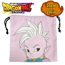 ドラゴンボール DRAGONBALL 界王神ミニ 巾着|大容量|給食袋 小学校 子供 メイク・小物入れ・お弁当箱入れにも|かわいい キャラクターグッズ TE16...
