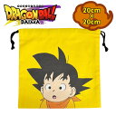ドラゴンボール DRAGONBALL 孫悟天ミニ 巾着|大容量|給食袋 小学校 子供 メイク・小物入れ・お弁当箱入れにも|かわいい キャラクターグッズ TE16...