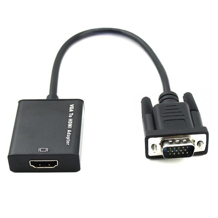 【送料無料】VGA-HDMI 変換 アダプタ, VGA to