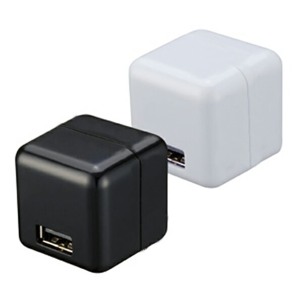 【送料無料】ACアダプター FSC USB充電iPoda iPhone Android対応 5V1A出力 1ポート AC充電器 FS-ACU01 ブラック / ホワイト
