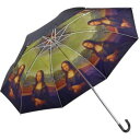 ユーパワー 名画折りたたみ傘 晴雨兼用 レオナルド ダヴィンチ 「モナリザ」 AU-02522