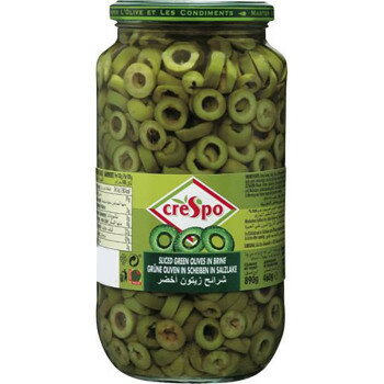 クレスポ グリーンオリーブスライス 460g 6セット 072011 クレスポ グリーンオリーブスライス 460g 6セット 072011