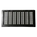 ハイロジック 17986 PC床下換気孔 200×400 アミ付