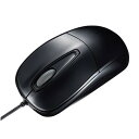 静音有線光学式マウス ブラック MA-122HBK(2)