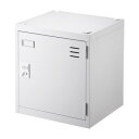 サンワサプライ 個別ロッカー 幅455×奥行き400×高さ500mm PLK-PS400W