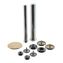 ホック一撃13mm 2入り 黒ニッケル H13PHBK 606932