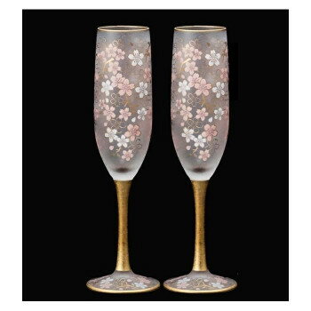 エル・ドラード ペアグラス SAKURA FLUTE PAIR SET S-6109