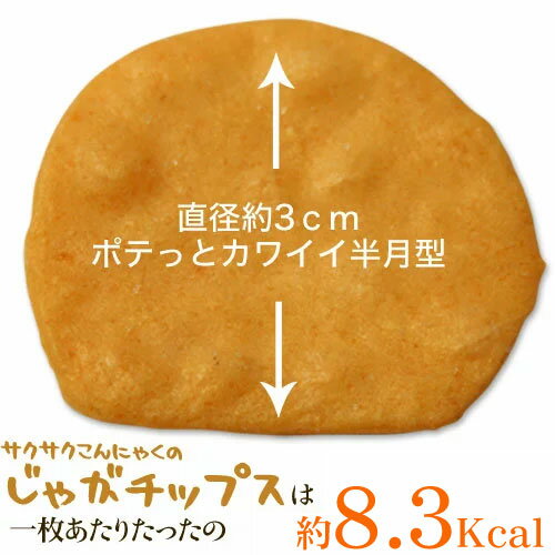 サクサクこんにゃくのじゃがチップス　600g【P2B】 3