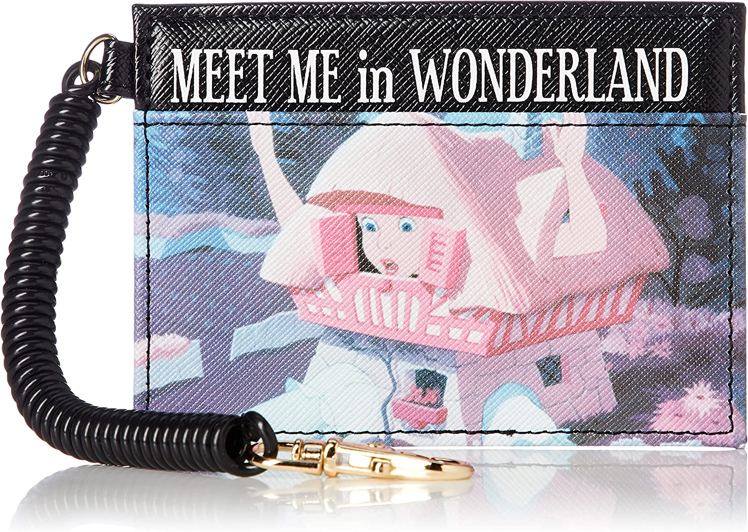 [ディズニー] ふしぎの国のアリス カードケース パスケース 定期入れ カードケース収納 0120 レディース ハウス(MDAF-045)(キャラクターグッズ)